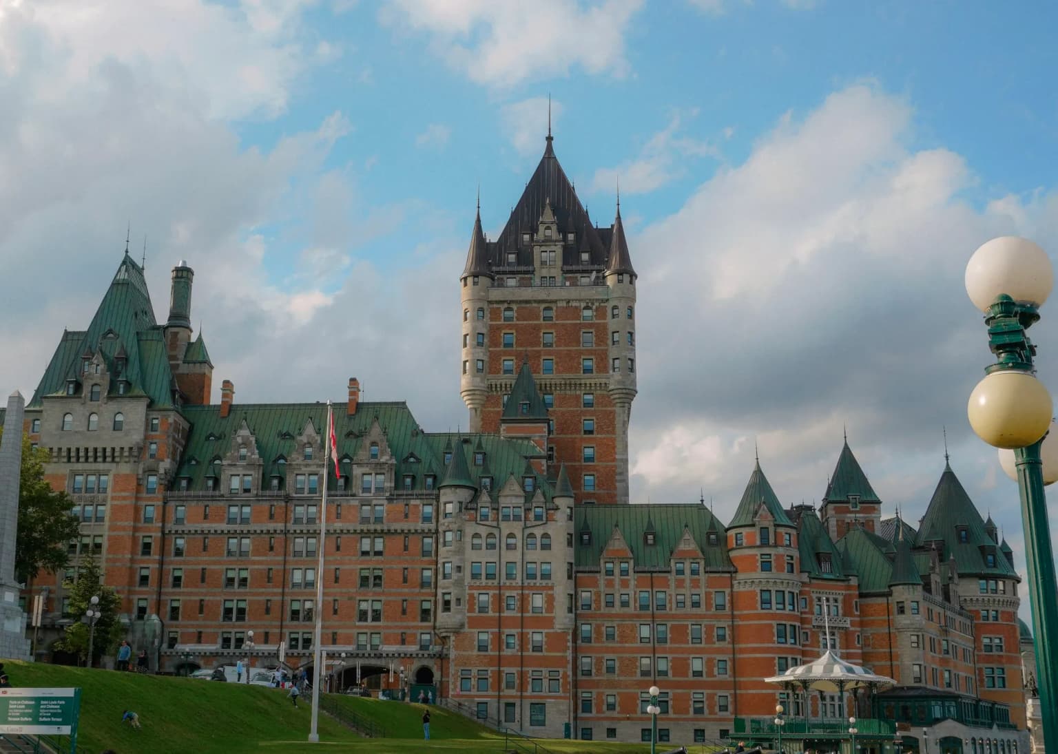 Le Château Frontenac, à Québec